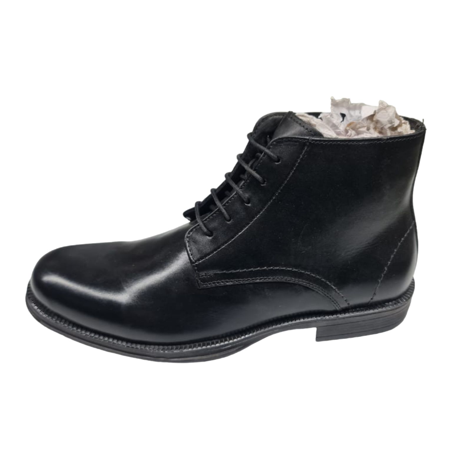 Black Ankle Boot Derby Lace-Up (2)