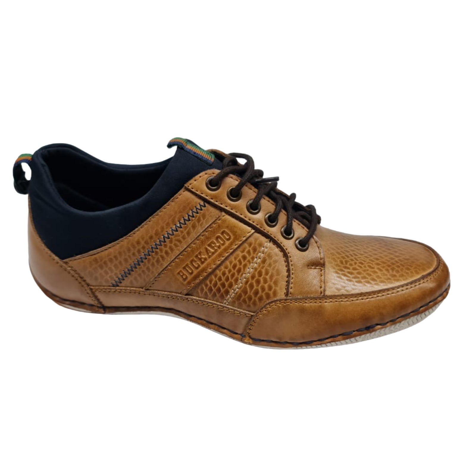 Tan+ Brown Lace up Casual Shoes (2)