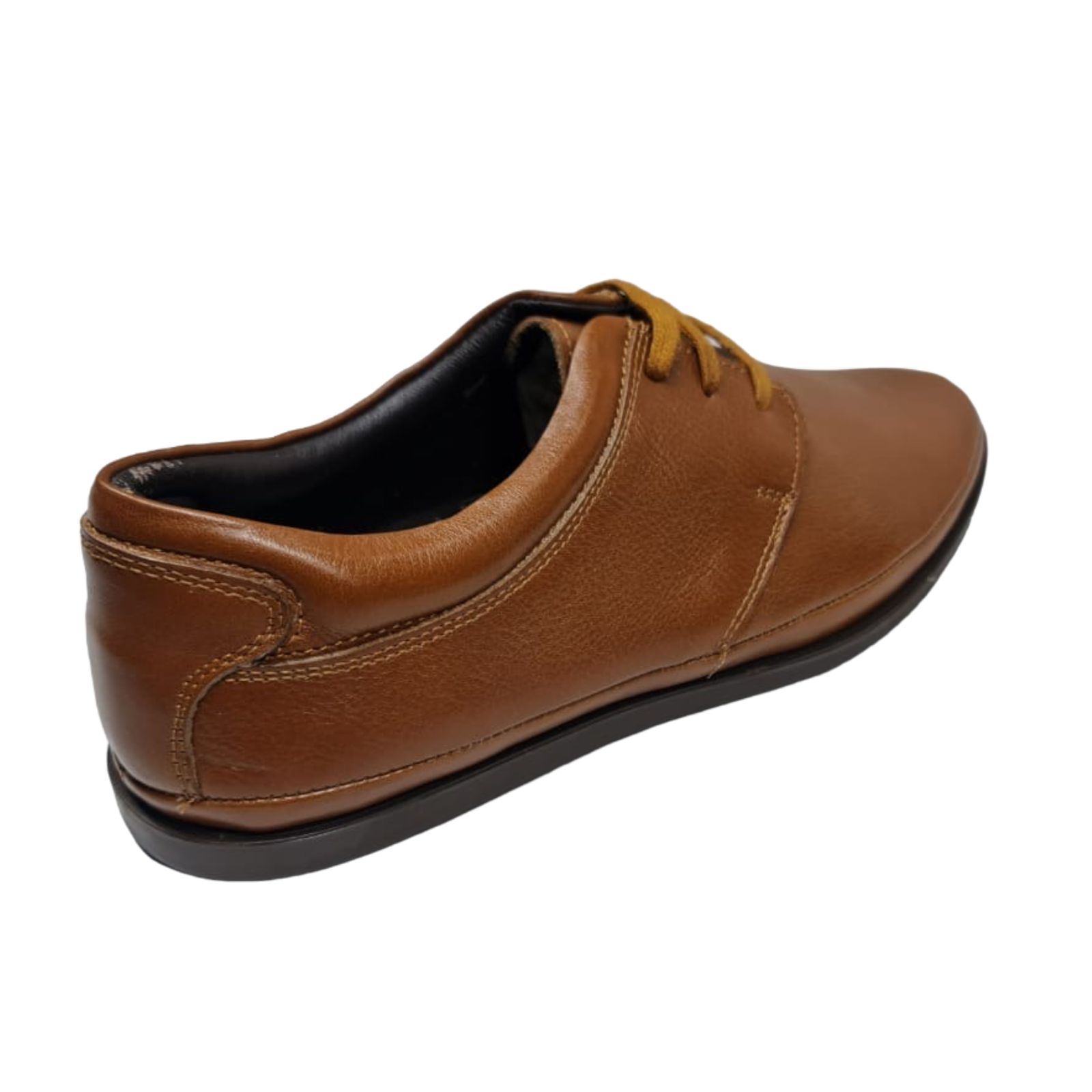 Tan Casual Lac-Up Shoes (2)