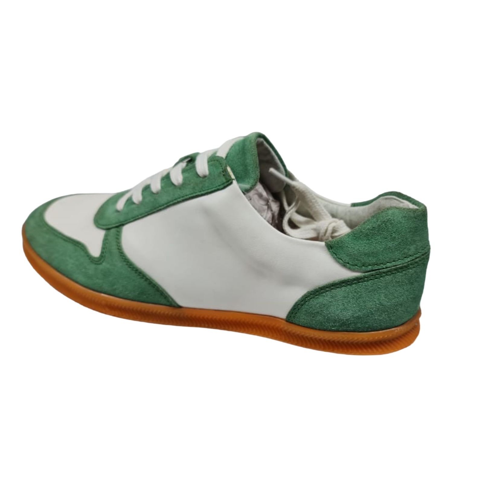 White+ Green Casual Snicker Shoes (2)